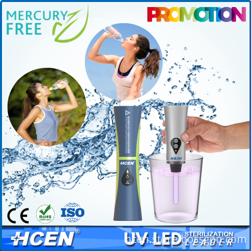 Mini Size UV LED Light Water Disinfection Portable UV Water Purifier